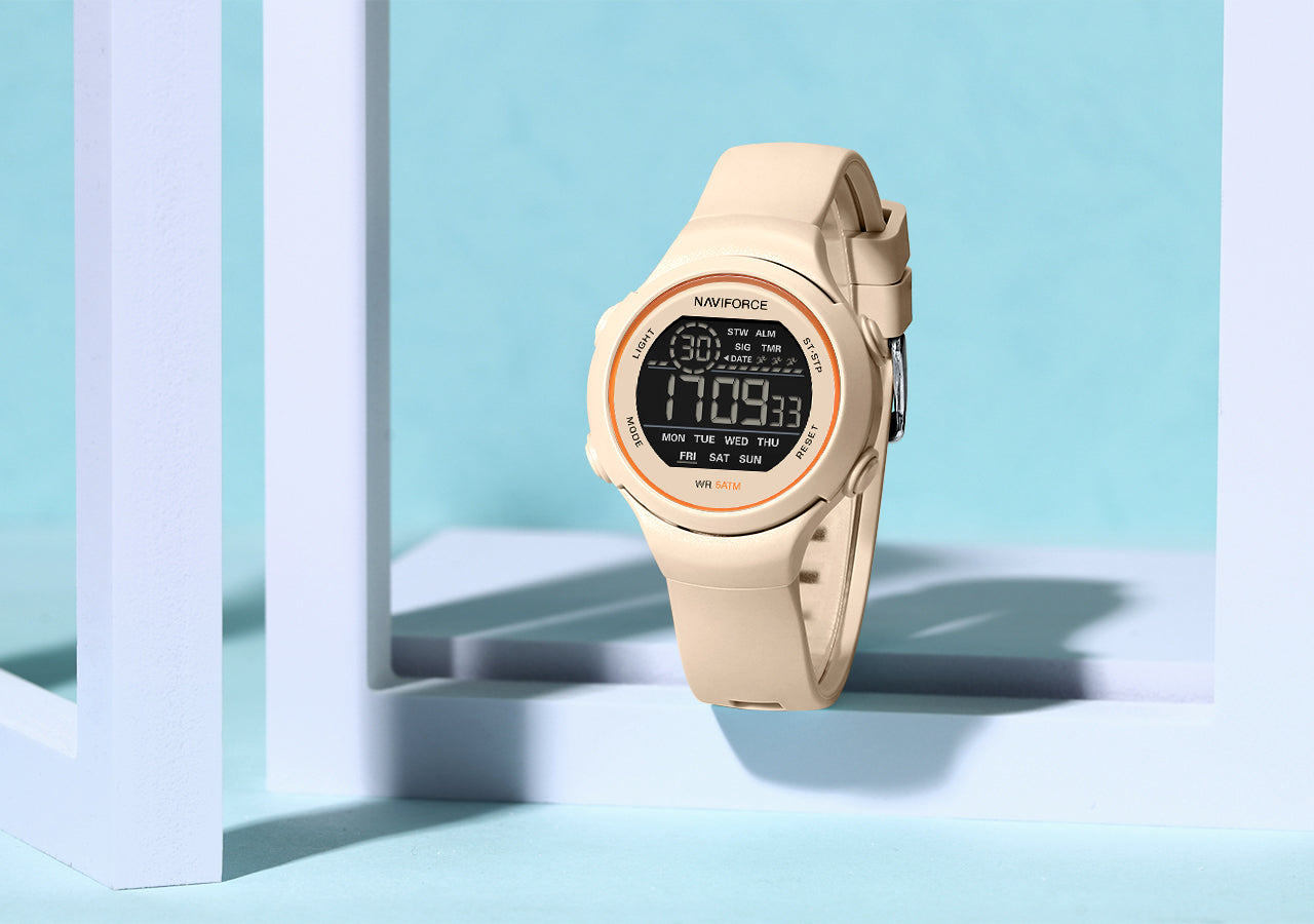 Reloj Naviforce Mujer Beige NF7119-BG