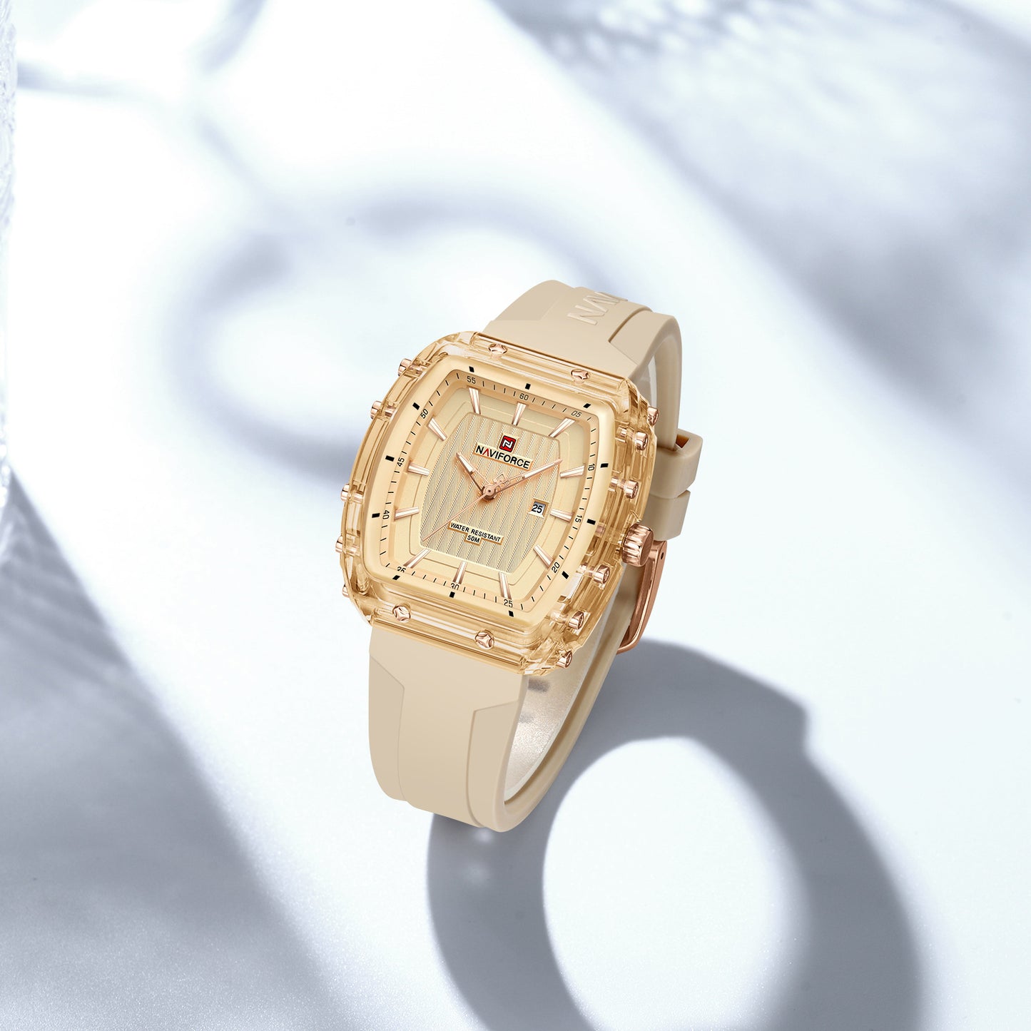 Reloj Naviforce Mujer Beige NF7124-BG