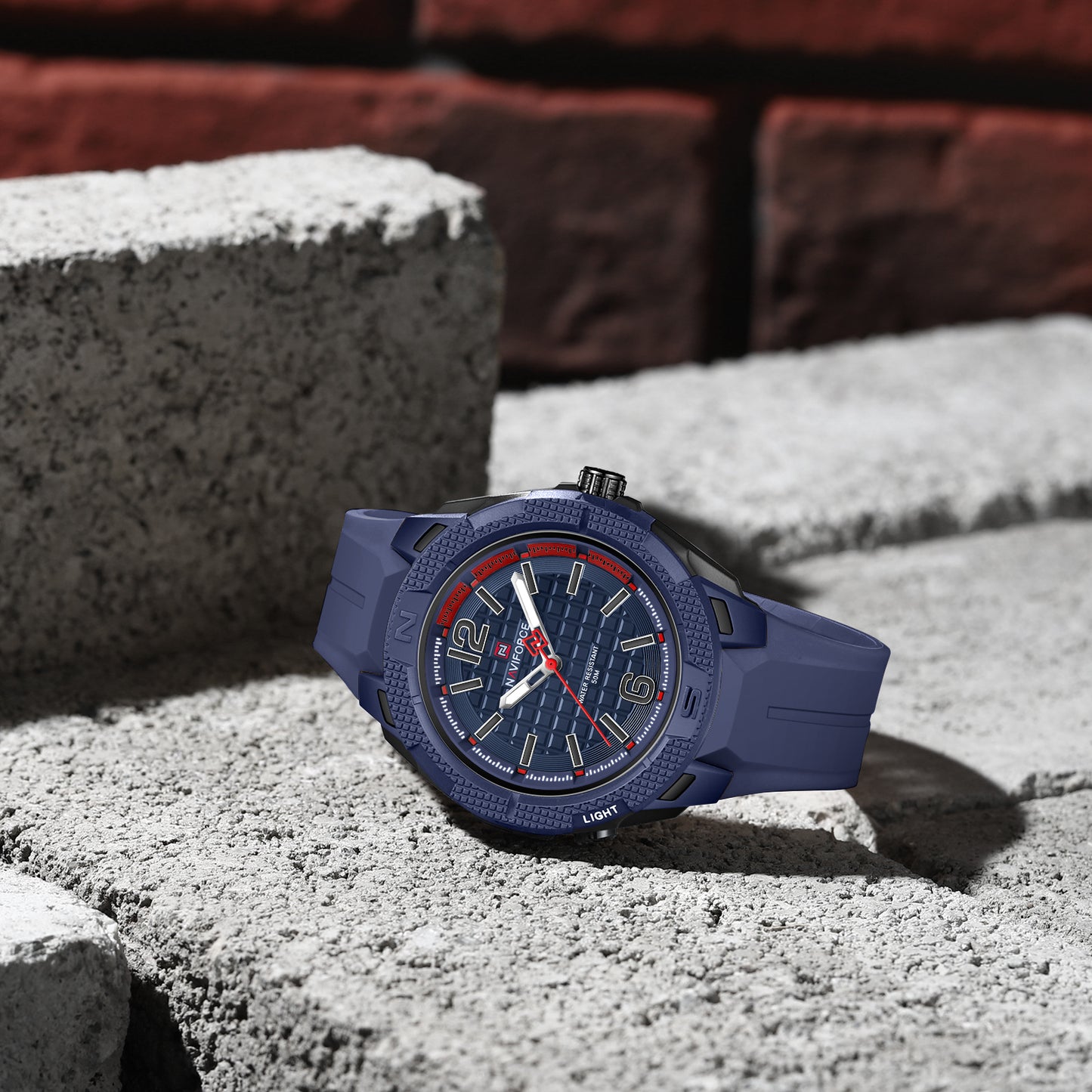 Reloj Naviforce Hombre Original Azul NF7126-AZRO