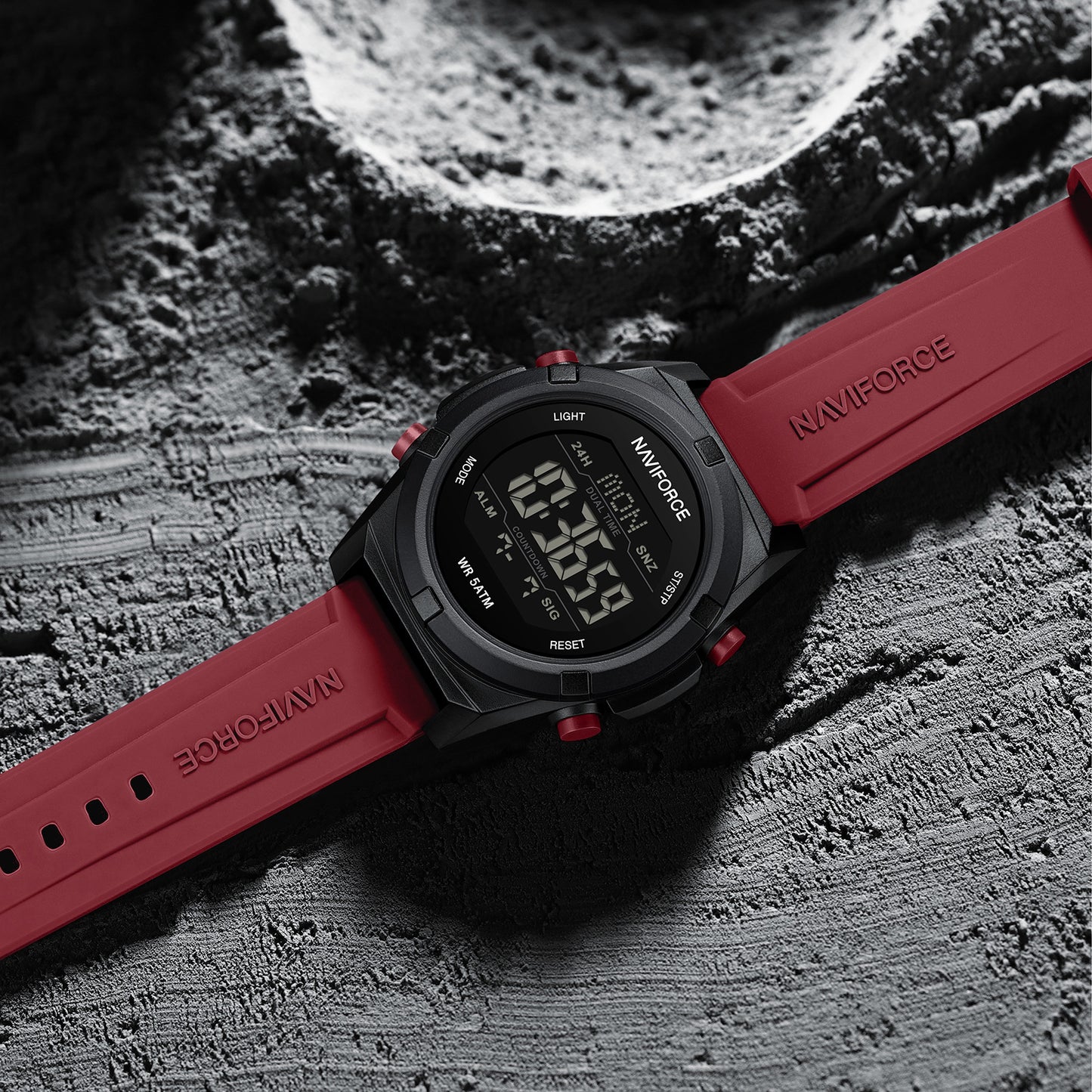 Reloj Naviforce Hombre Rojo NF7127-RO