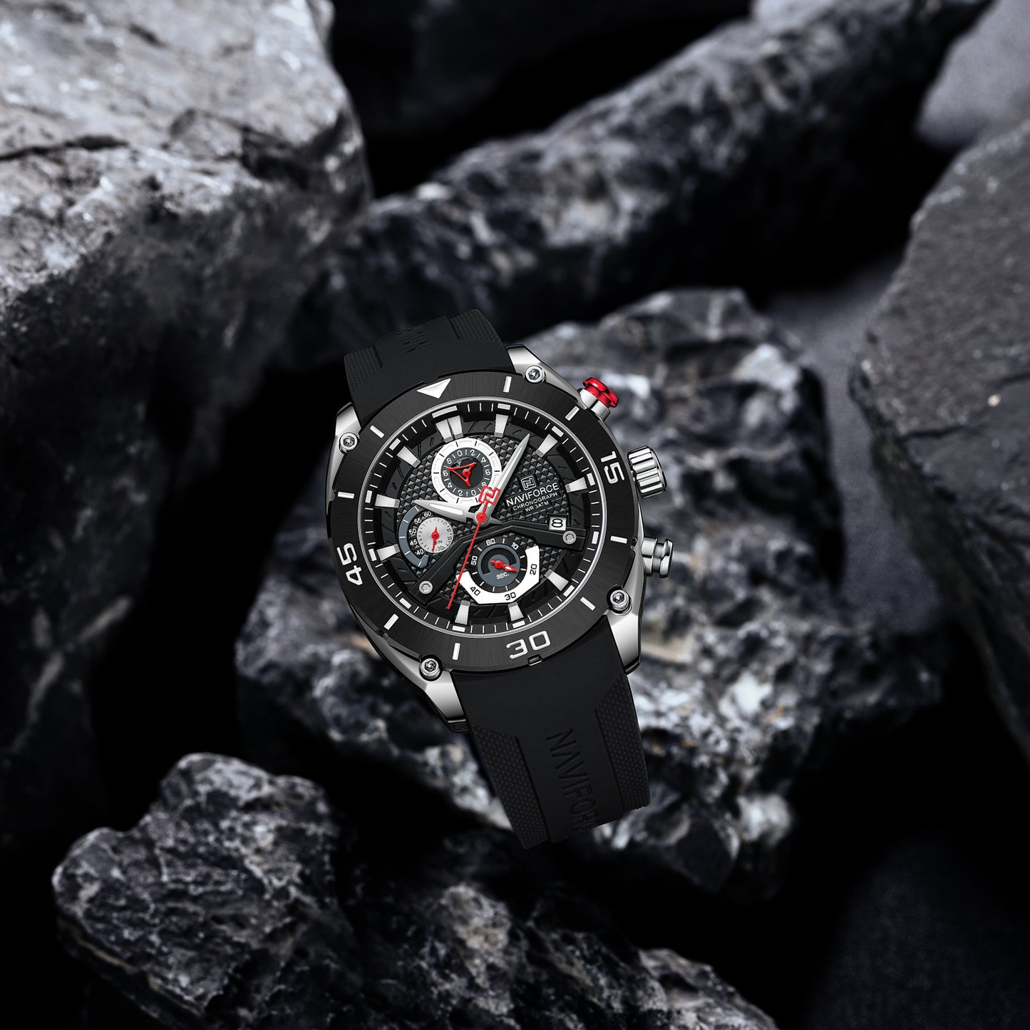 Reloj Naviforce Hombre Negro NF8038-NEPL