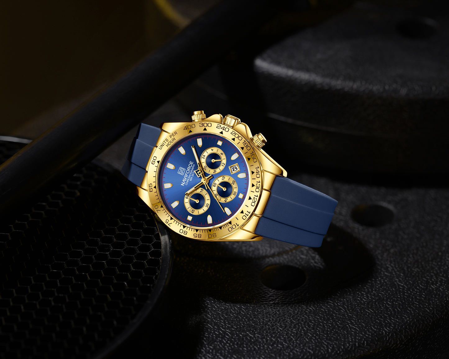 Reloj Naviforce Hombre Original Azul NF8054-AZDO