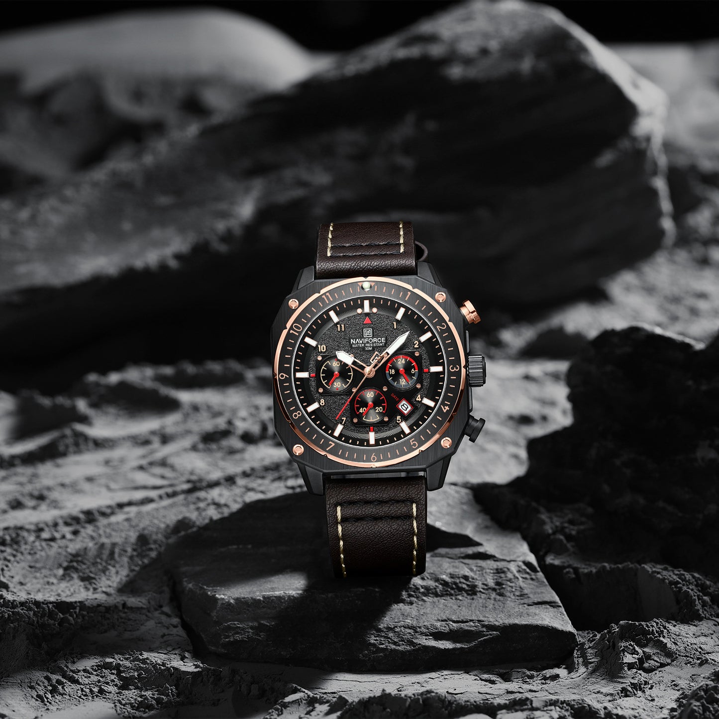 Reloj Naviforce Hombre Marrón NF8057-MANE