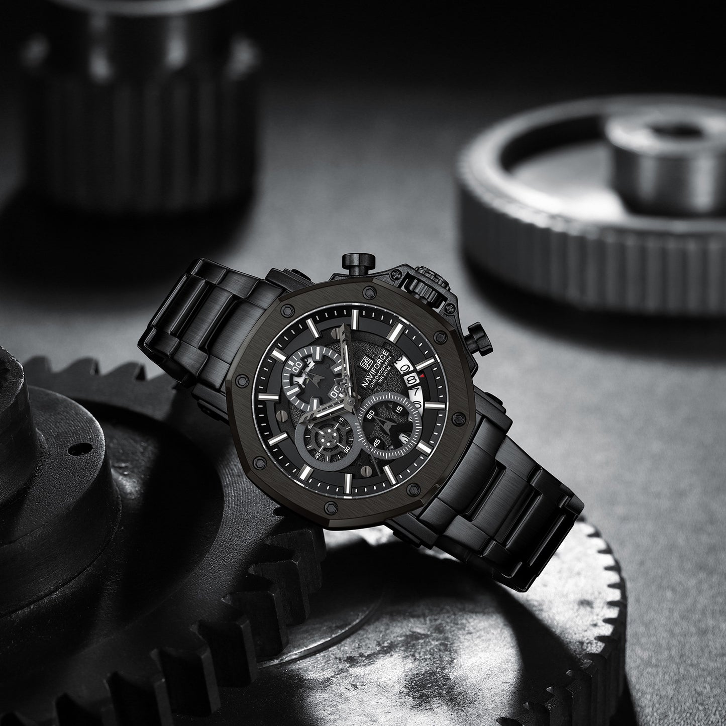 Reloj Naviforce Hombre Negro NF8065-NENE