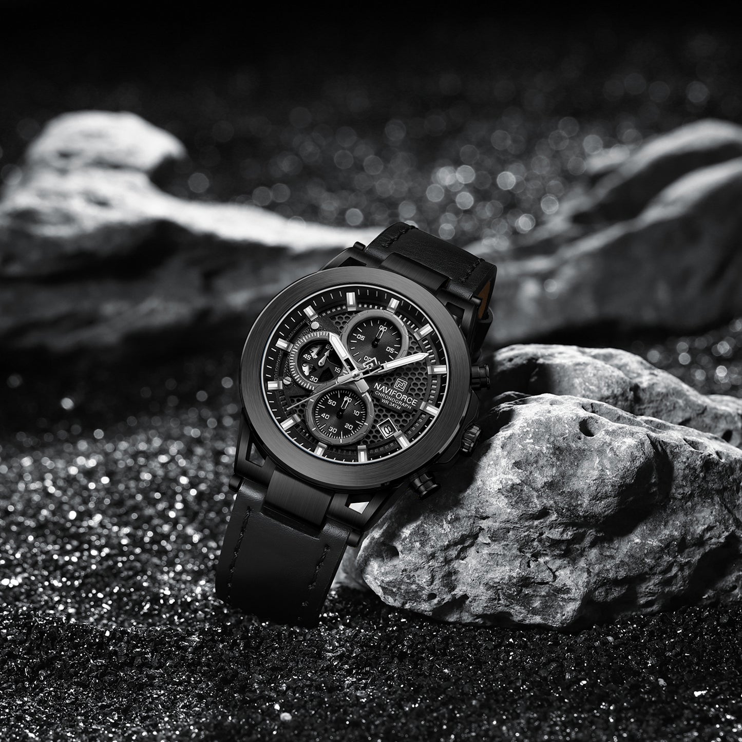 Reloj Naviforce Hombre Negro NF8073-NENE