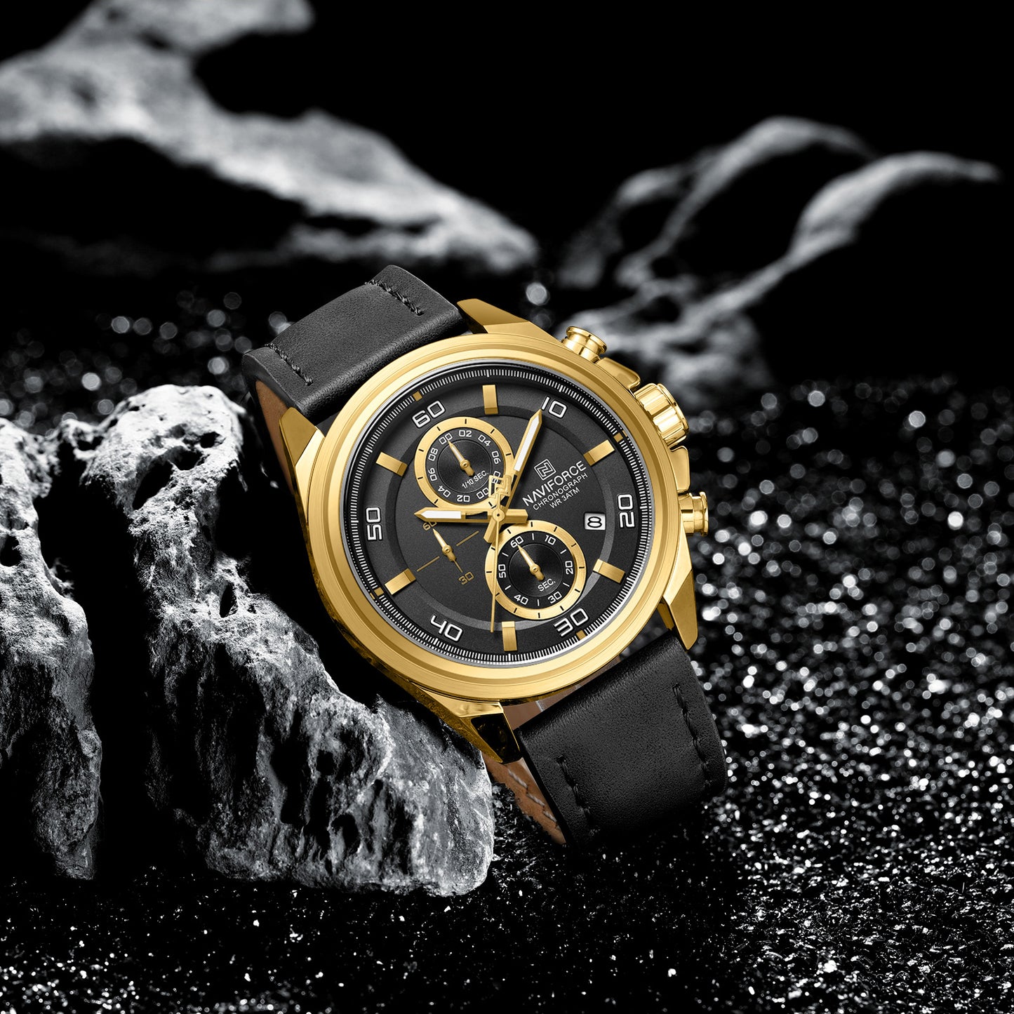 Reloj Naviforce Hombre Negro NF8075-NEDO