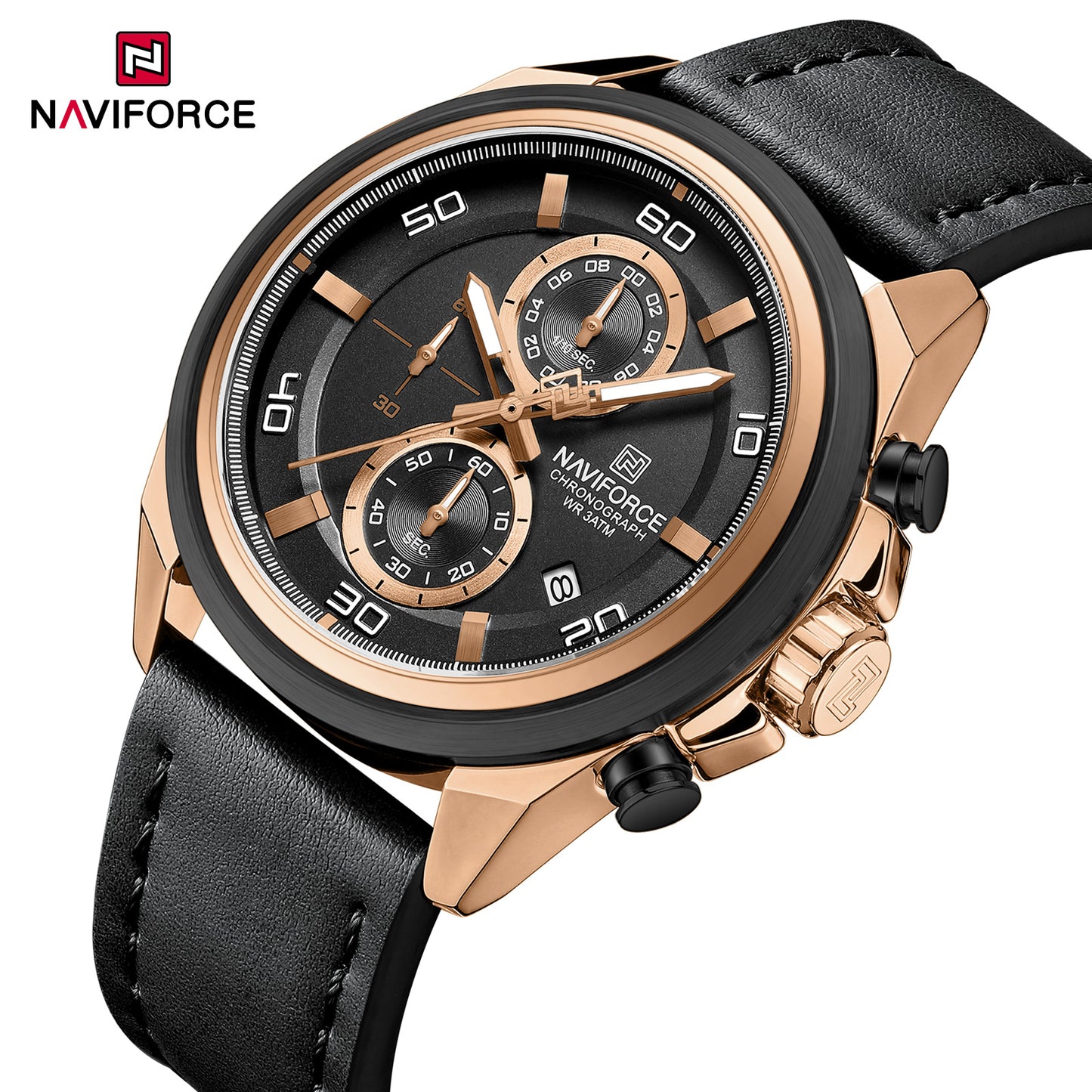Reloj Naviforce Hombre Negro NF8075-NEOR
