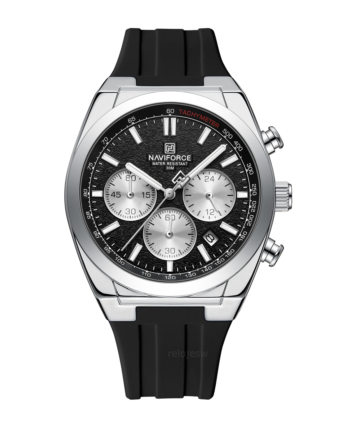 Reloj Naviforce Hombre Negro NF8080-NEPLNE