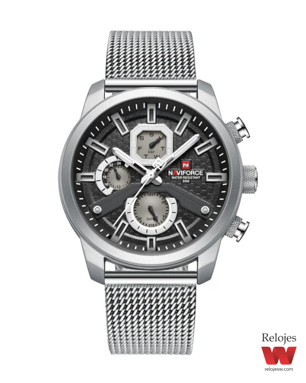 Reloj Naviforce Hombre NF9211S Plateado