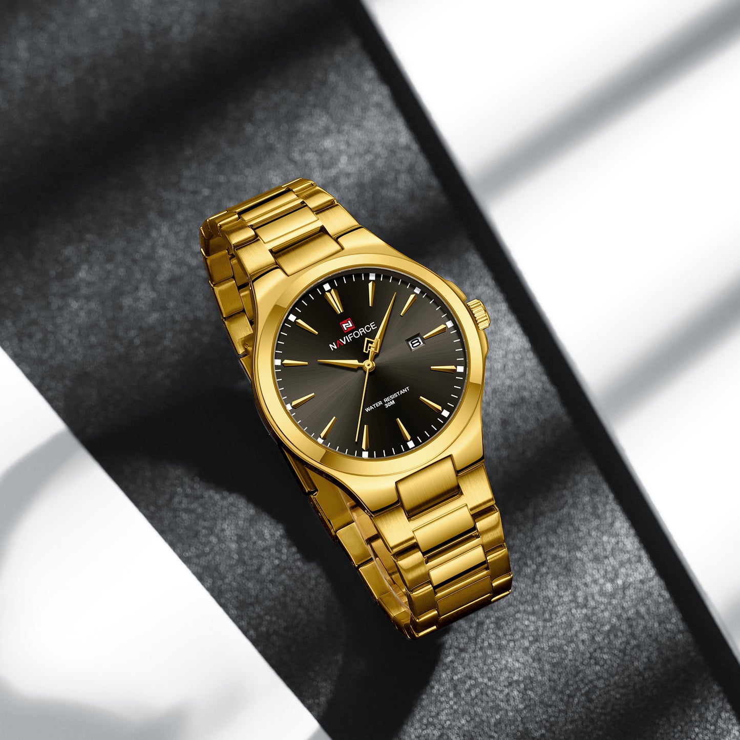 Reloj Naviforce Hombre Dorado NF9214-DONE