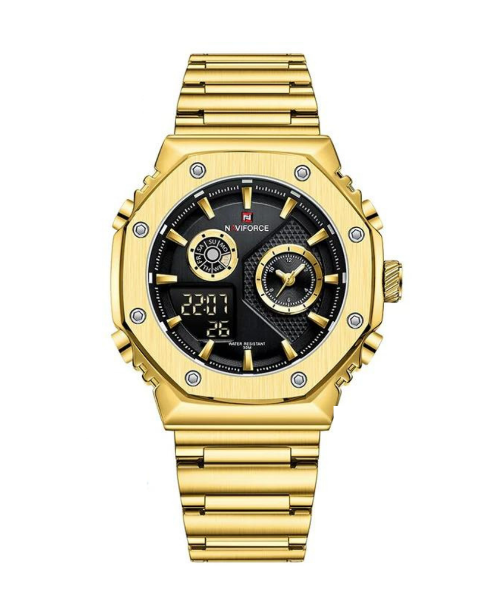 Reloj naviforce dorado hotsell