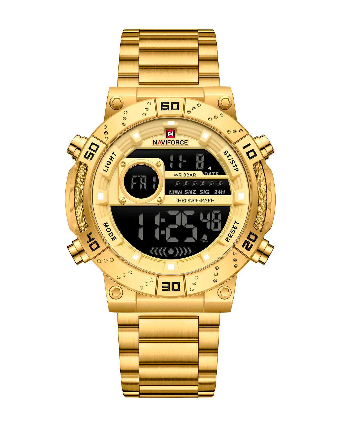 Reloj Naviforce Hombre Dorado NF9241-DO