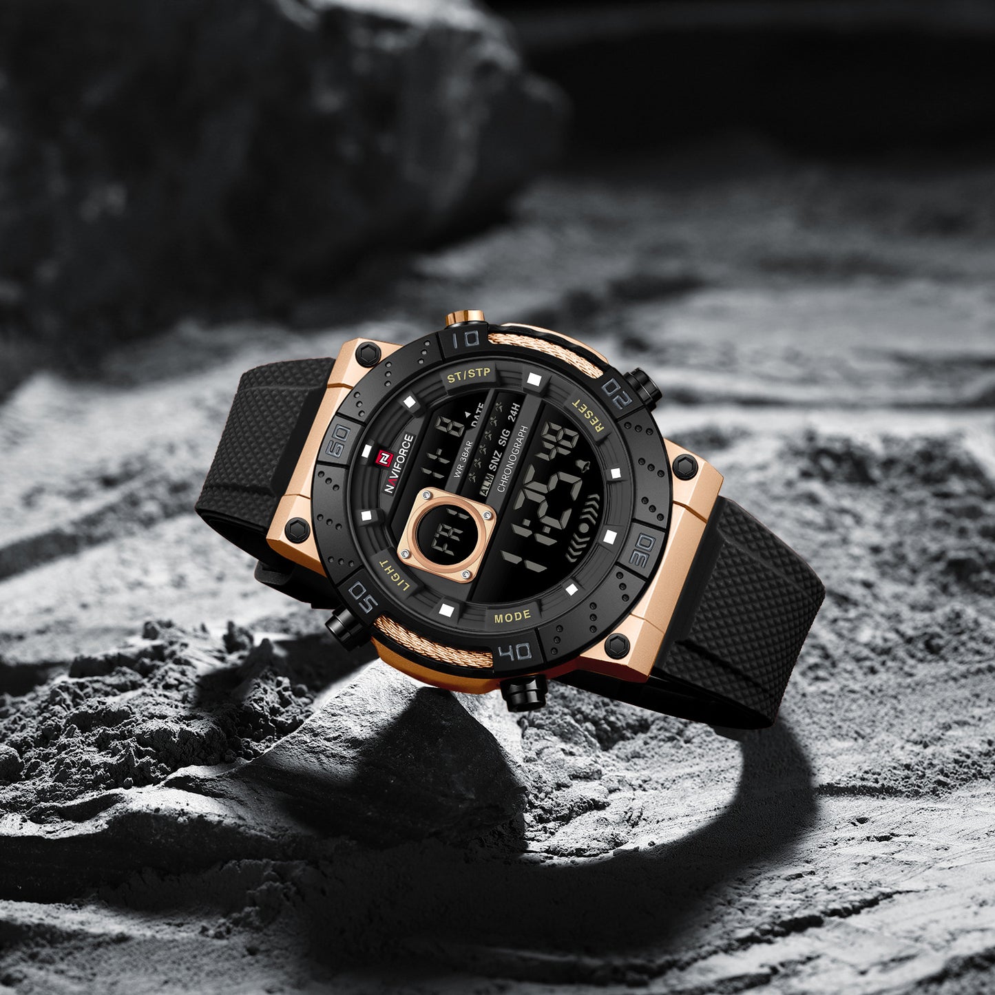 Reloj Naviforce Hombre Negro NF9241S-NEOR