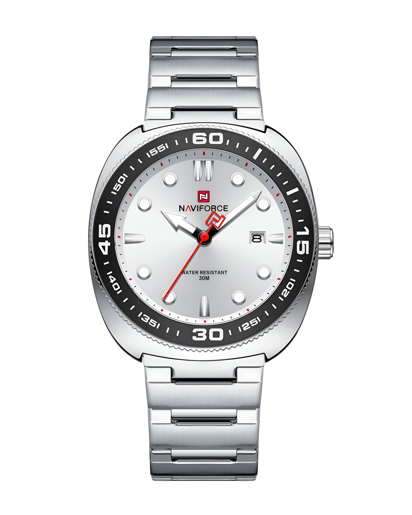 Reloj Naviforce Hombre Plateado NF9250-PLPL