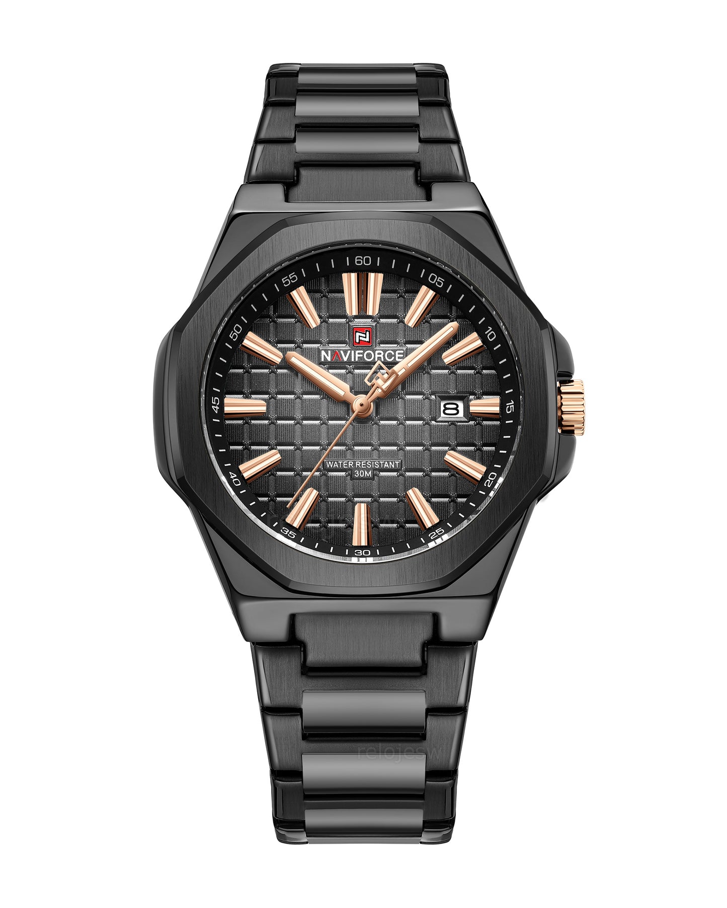 Reloj Naviforce Hombre Negro NF9258-NEOR