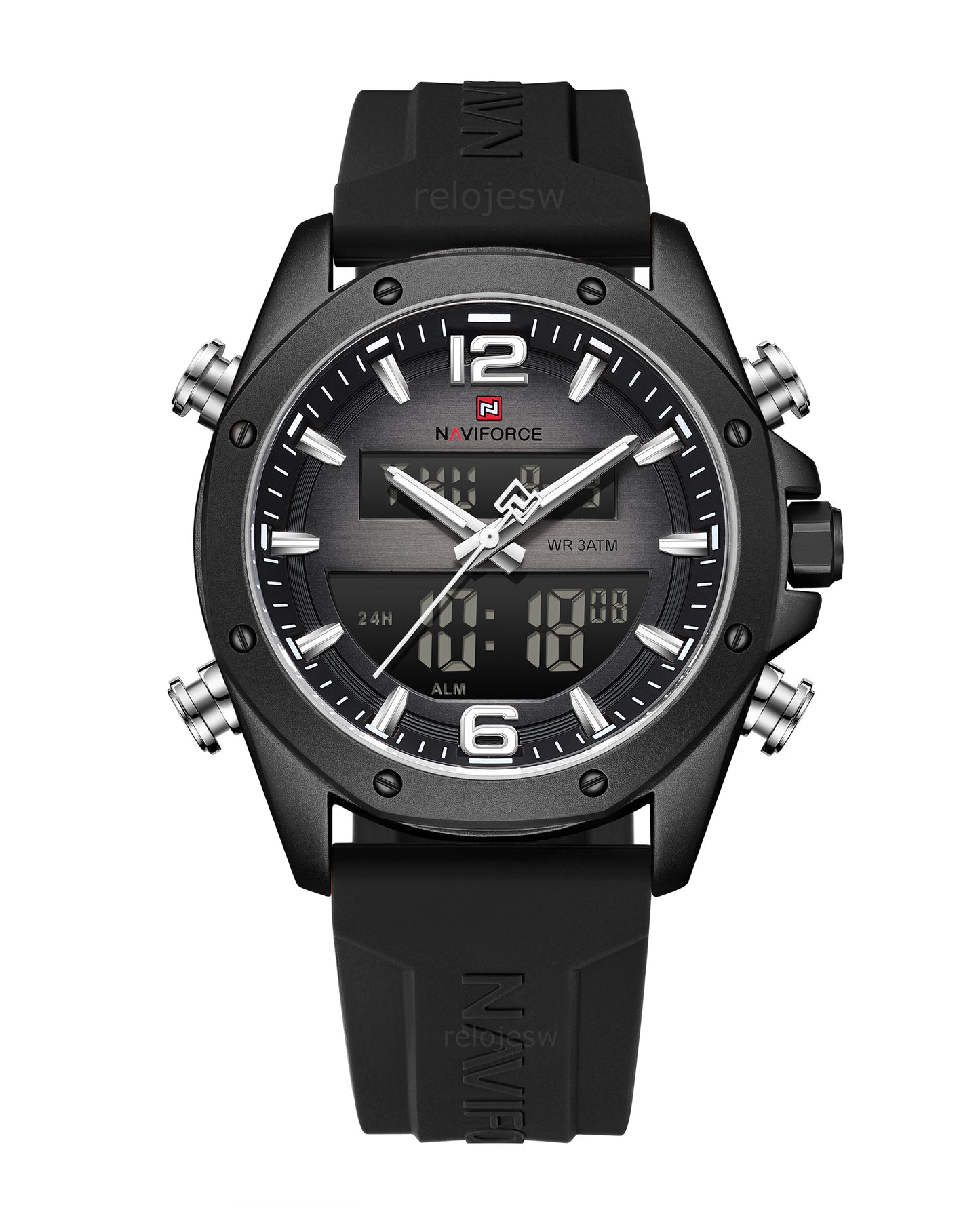 Reloj Naviforce Hombre Negro NF9264-NENEBL