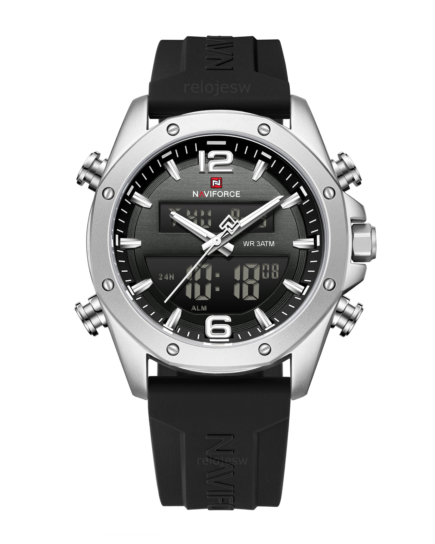 Reloj Naviforce Hombre Negro NF9264-NEPL