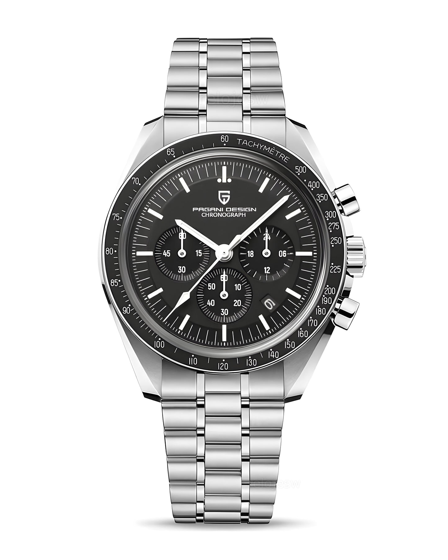 Reloj Pagani Design Hombre Plateado PD1701-PLNE
