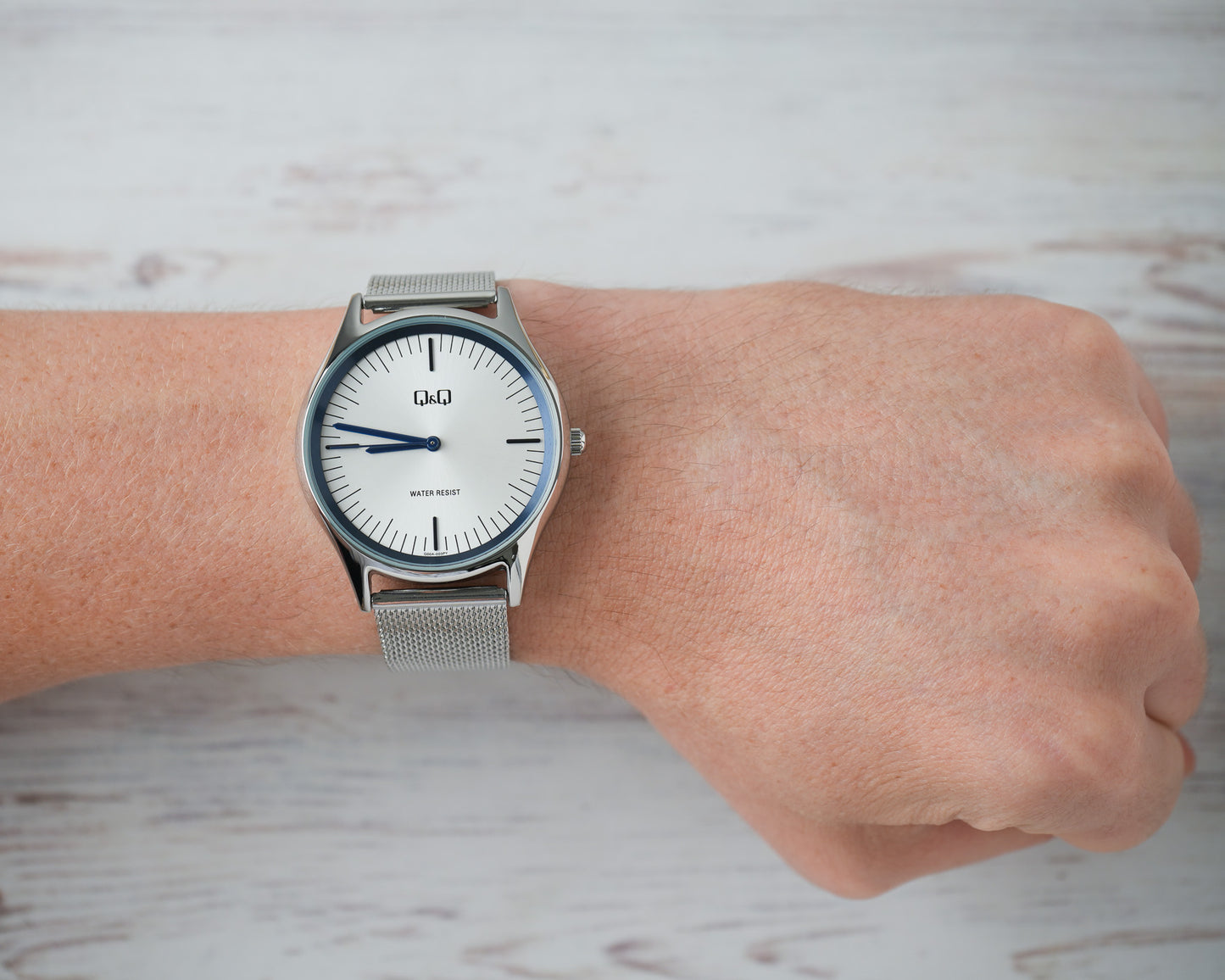 Reloj Q&Q Hombre Original Plateado Q00A003Y
