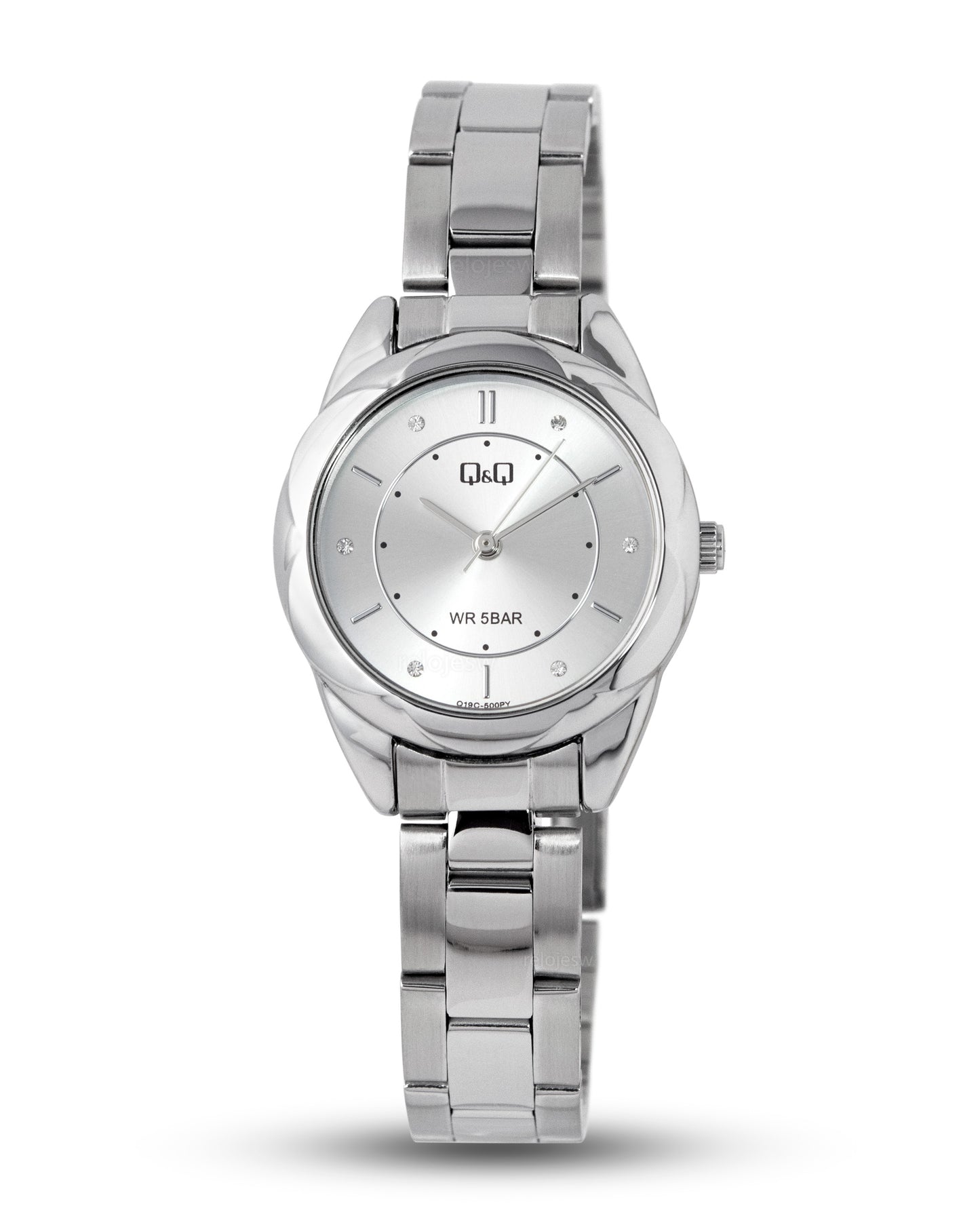 Reloj Q&Q Mujer Plateado Q19C500Y