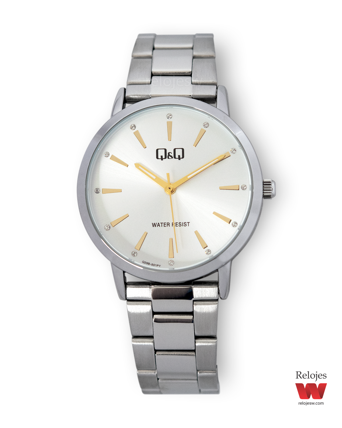 Reloj Q&Q Mujer Plateado Q29B501Y