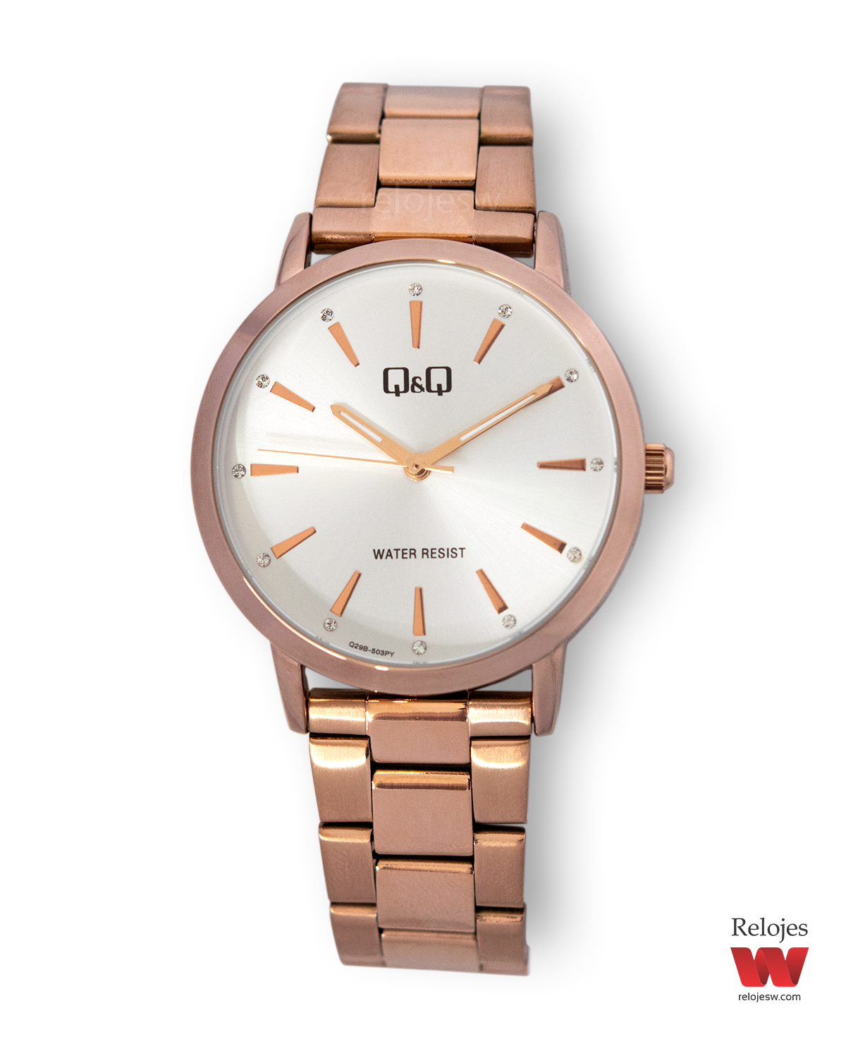 Reloj Q&Q Mujer Oro Rosa Q29B503Y