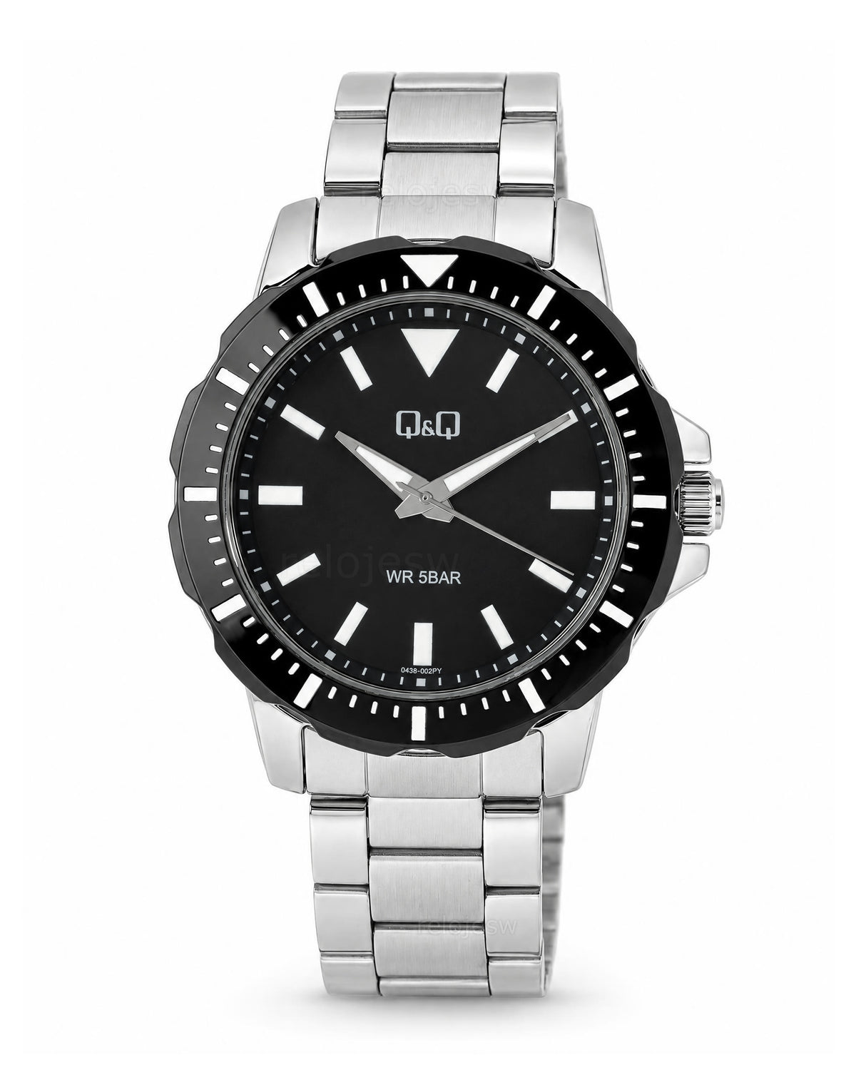 Reloj Q&Q Hombre Original Plateado Q43B002Y
