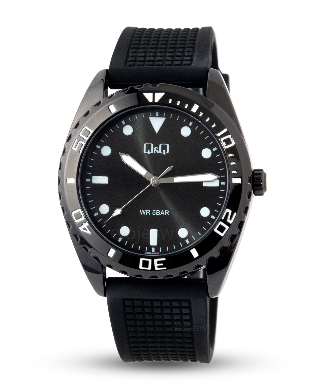 Reloj Q&Q Unisex Negro Q69B505Y
