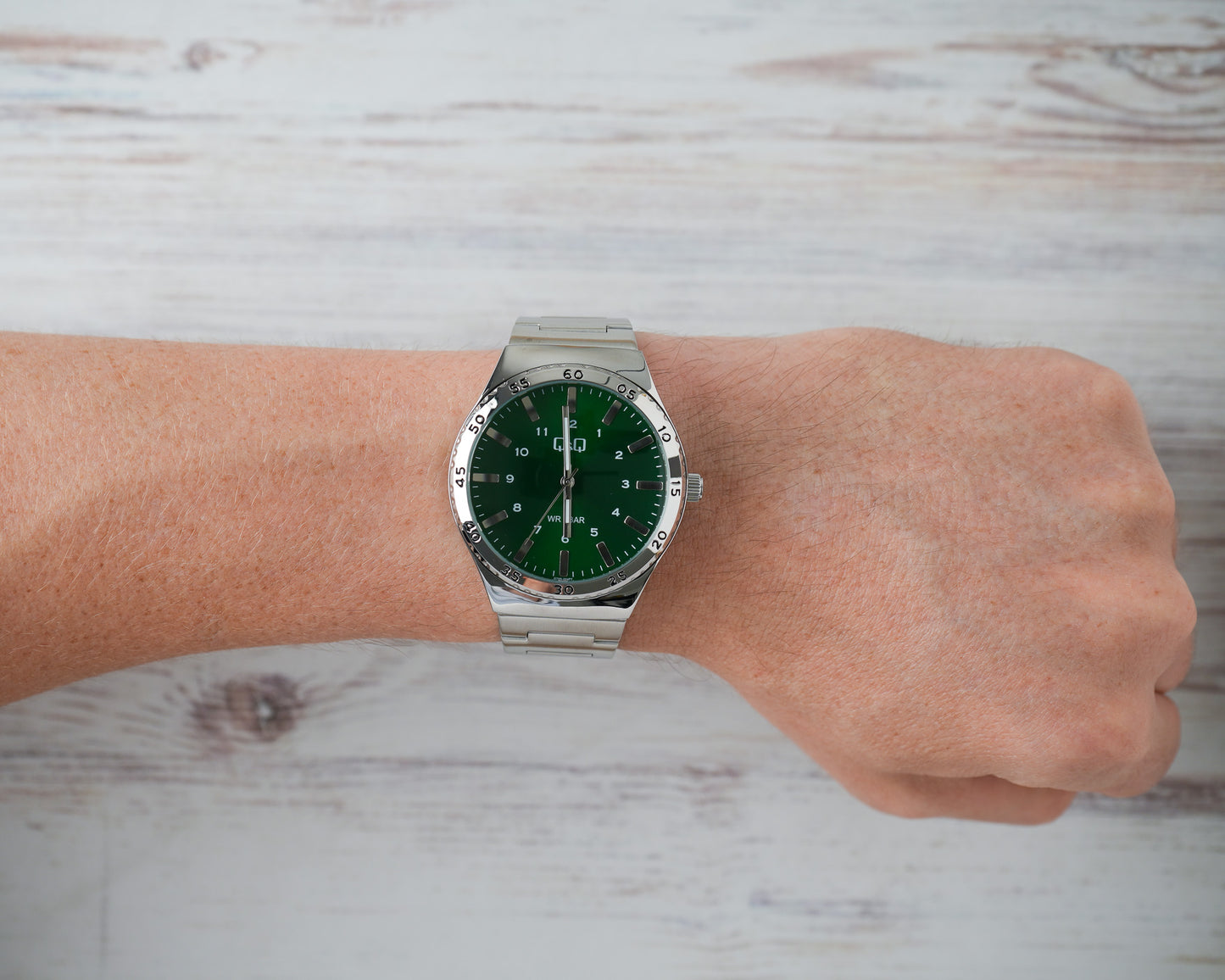 Reloj Q&Q Hombre Original Plateado Q70B004Y