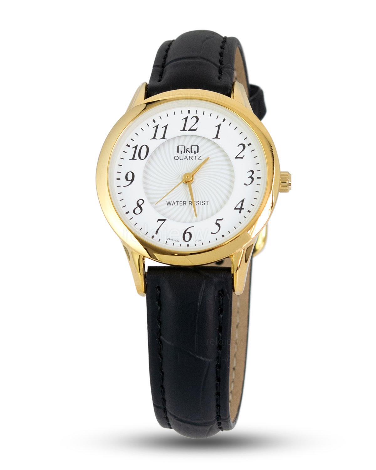 Reloj Q&Q Mujer Negro Dorado Q949J104Y