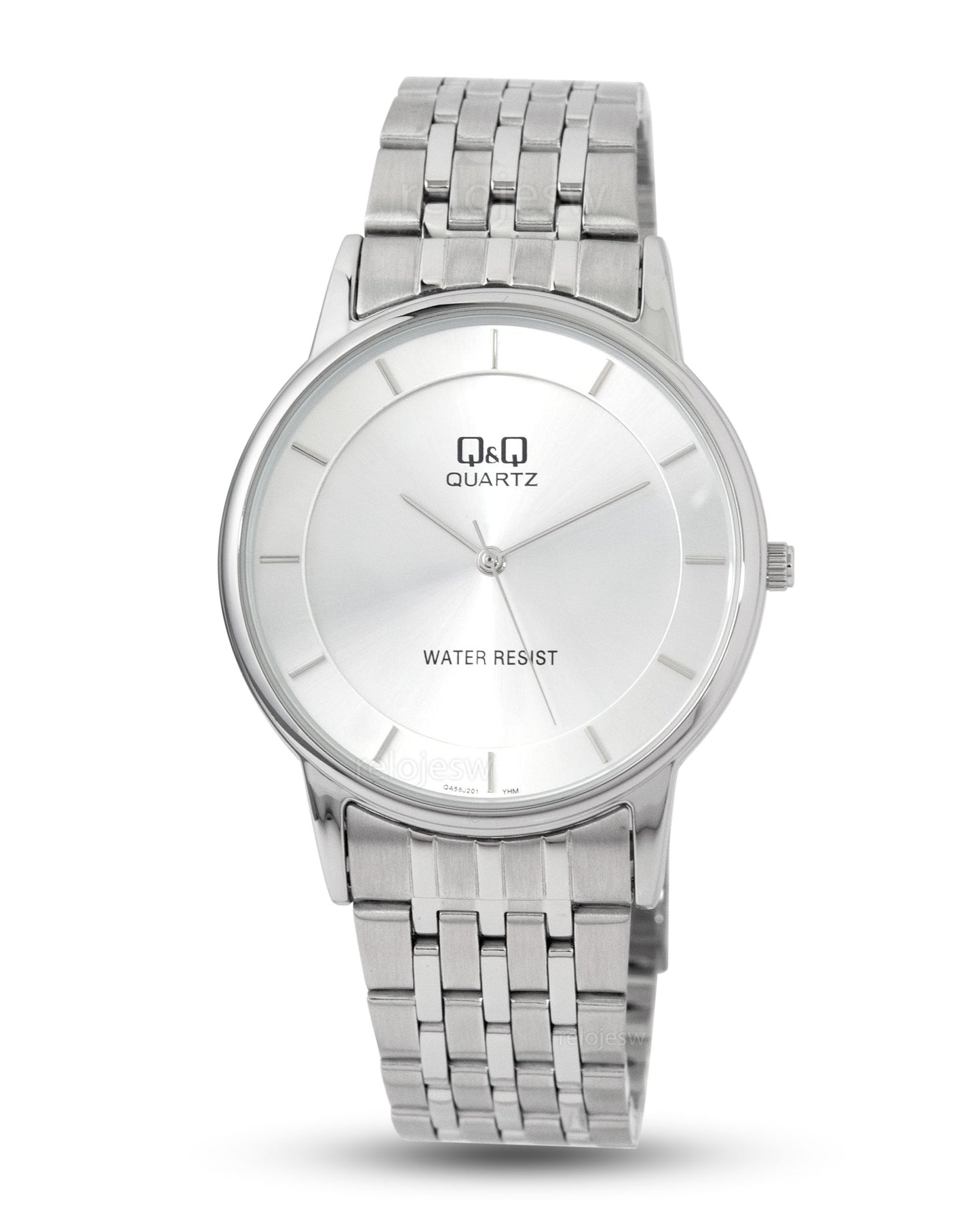 Reloj Q&Q Hombre Plateado QA56J201Y