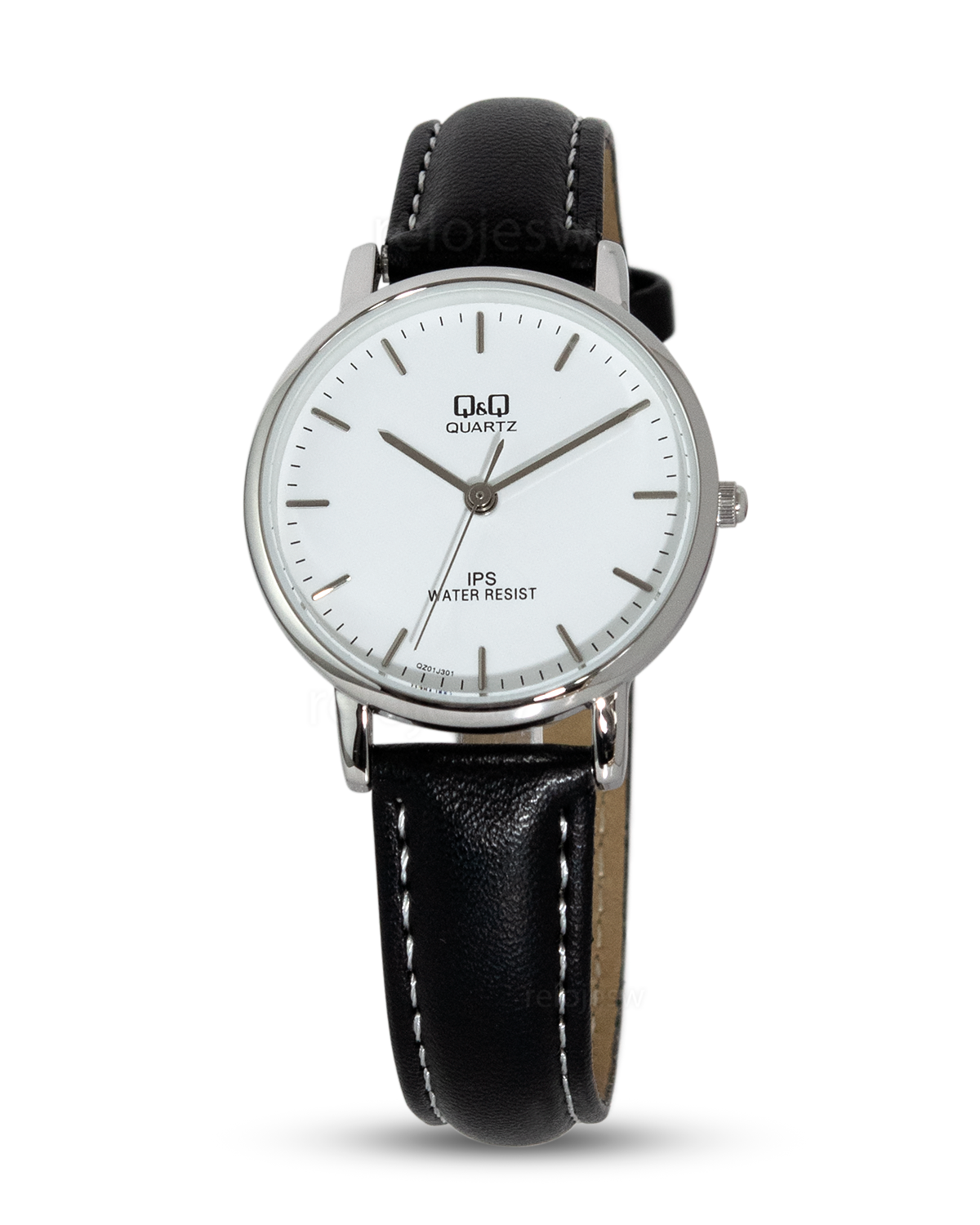 Reloj Q&Q Mujer Negro Plateado QZ01J301Y