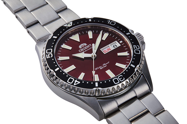 Reloj Orient Hombre Kamasu Original Plateado RA-AA0003R