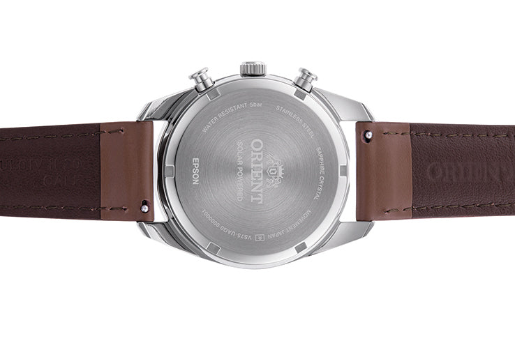 Reloj Orient Hombre Stretto Solar Marrón RA-TX0306S