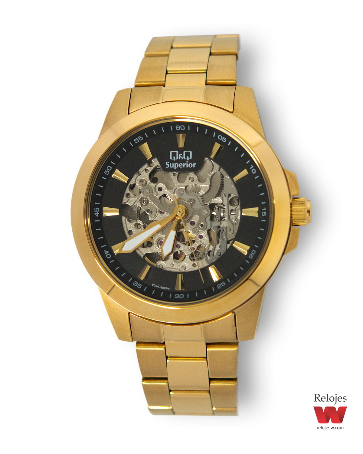 Reloj Q&Q Superior Hombre Dorado S09A502Y