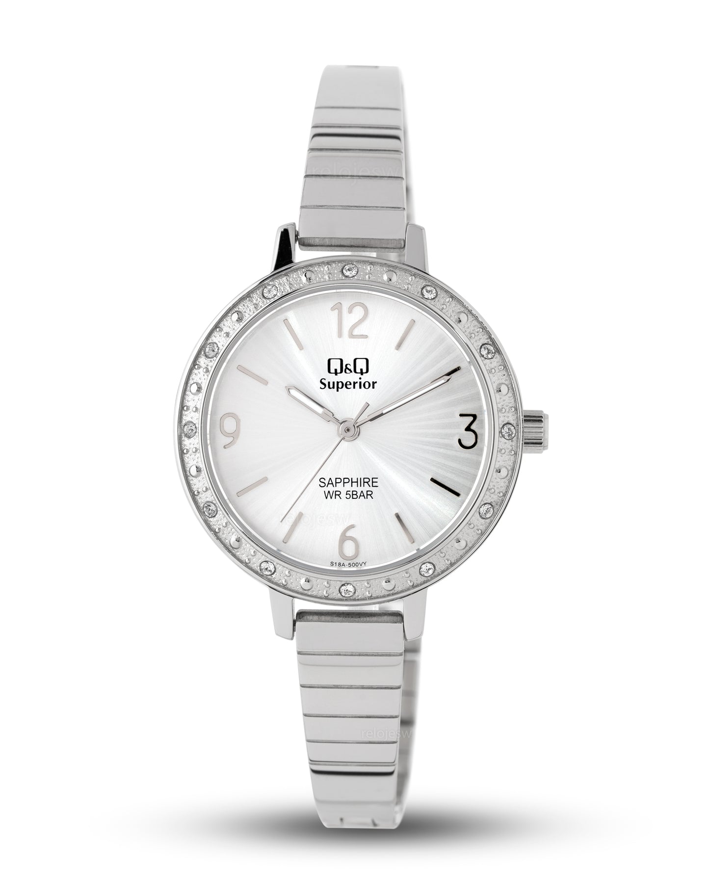 Reloj Q&Q Mujer Plateado S18A500Y