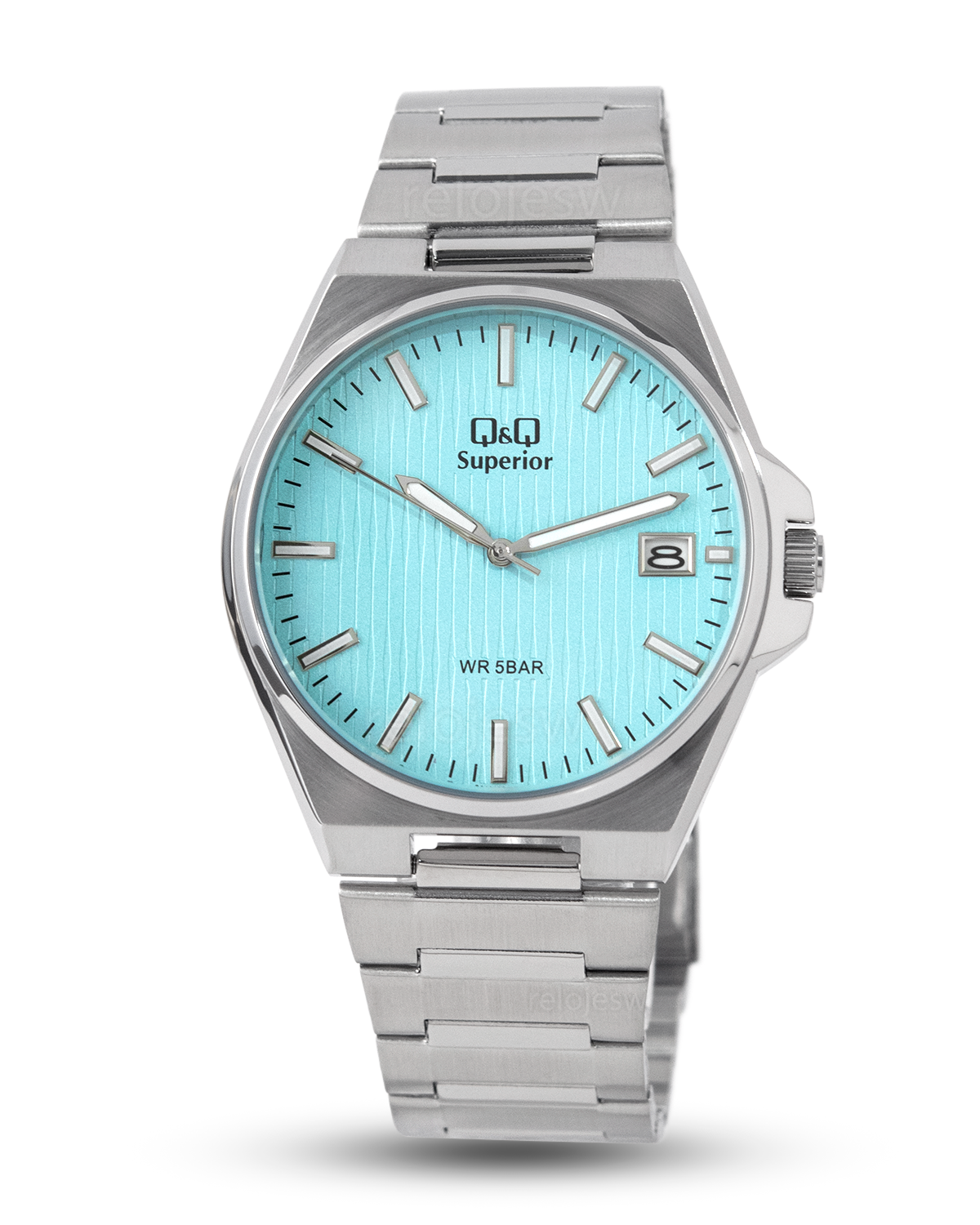 Reloj Q&Q Superior Hombre Plateado S21A004Y