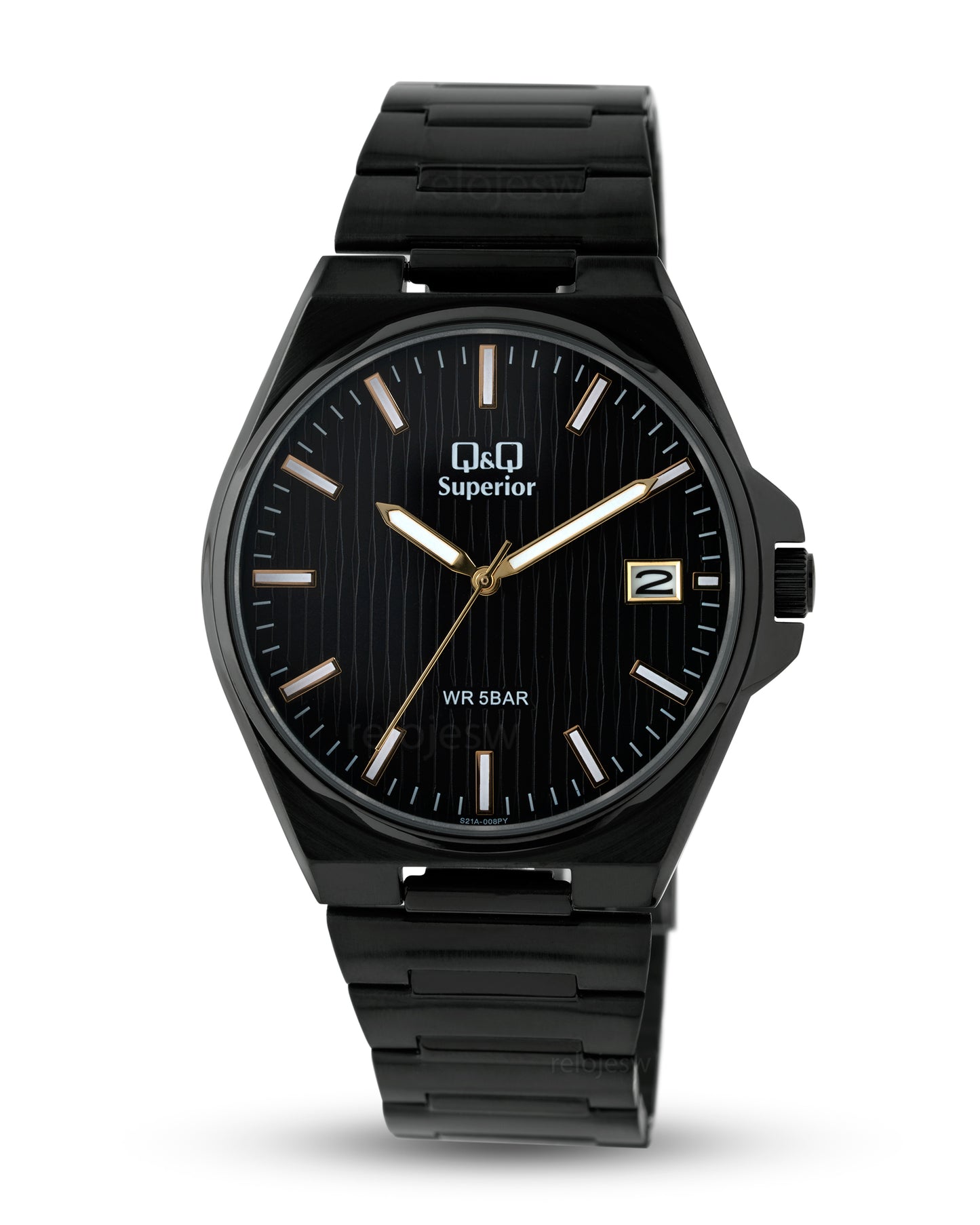 Reloj Q&Q Hombre Negro S21A008Y