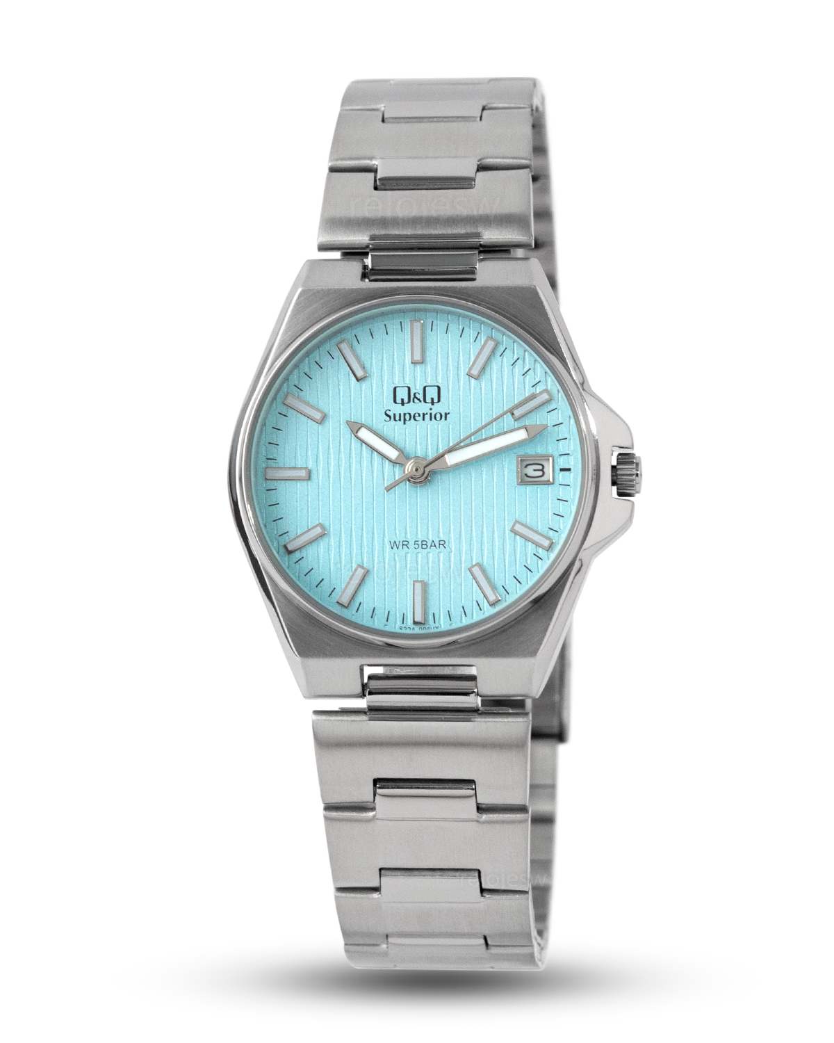 Reloj Q&Q Superior Mujer Plateado S22A004Y
