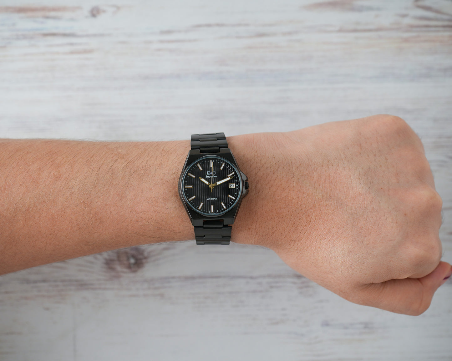 Reloj Q&Q Superior Mujer Negro S22A008Y