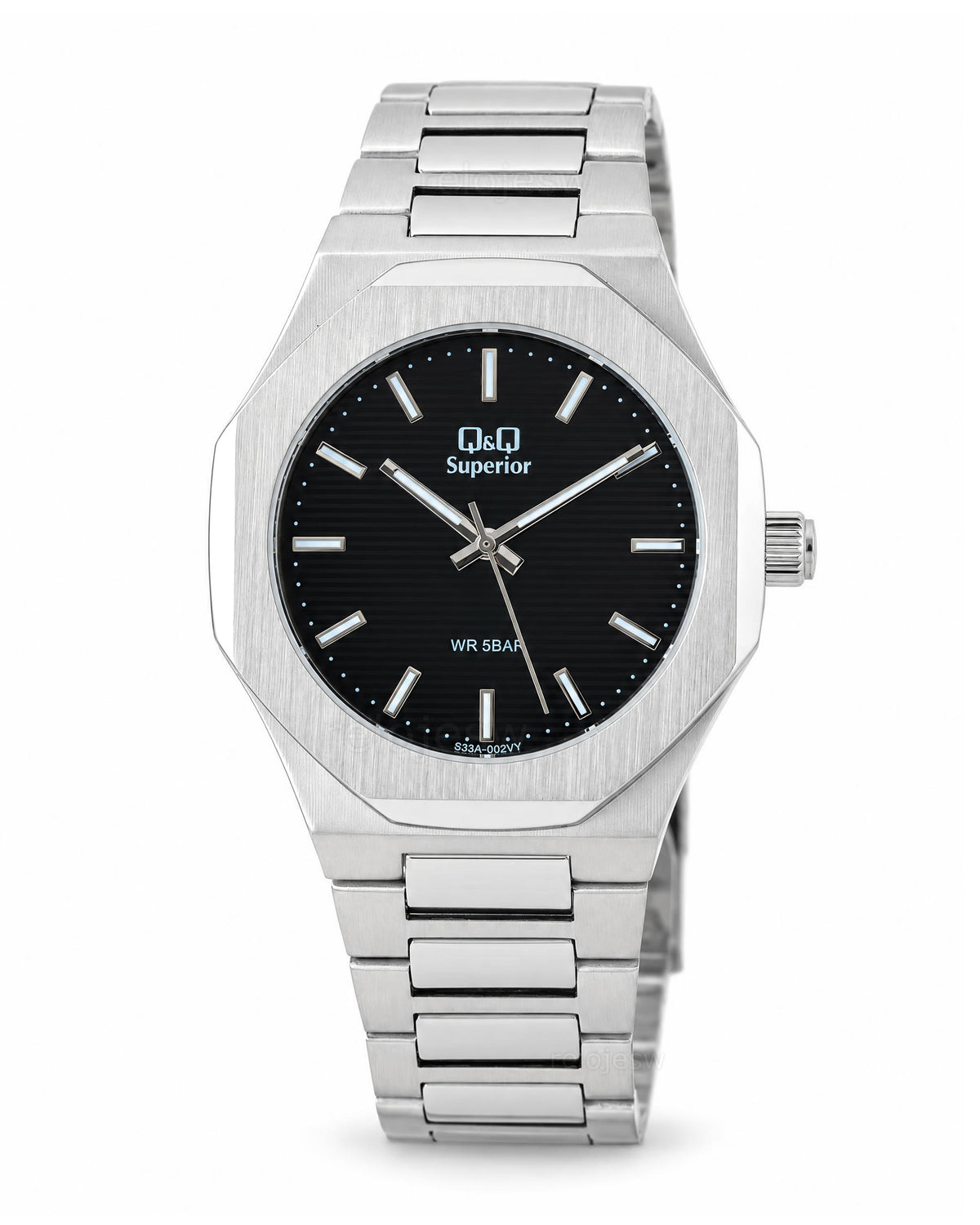 Reloj Q&Q Superior Hombre Original Plateado S33A002Y