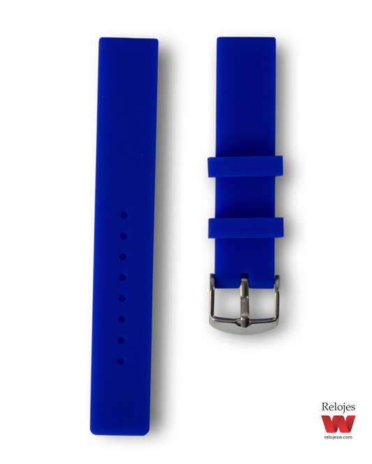 Correa para Reloj en Silicona Azul SL-AZ1