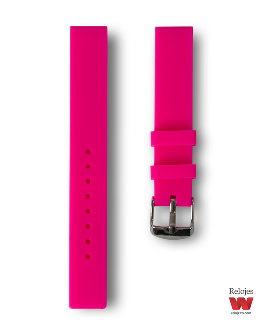 Correa para Reloj en Silicona Fucsia SL-FC