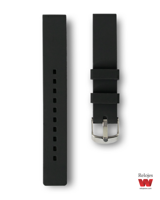 Correa para Reloj en Silicona Negro SL-NE
