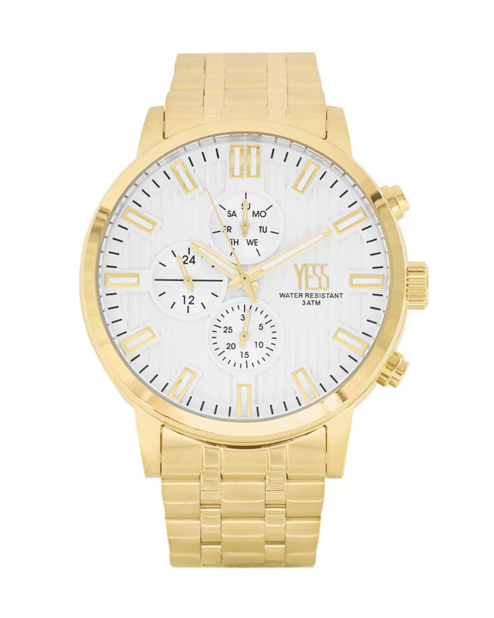 Reloj Yess Hombre Dorado SMT-230415-3