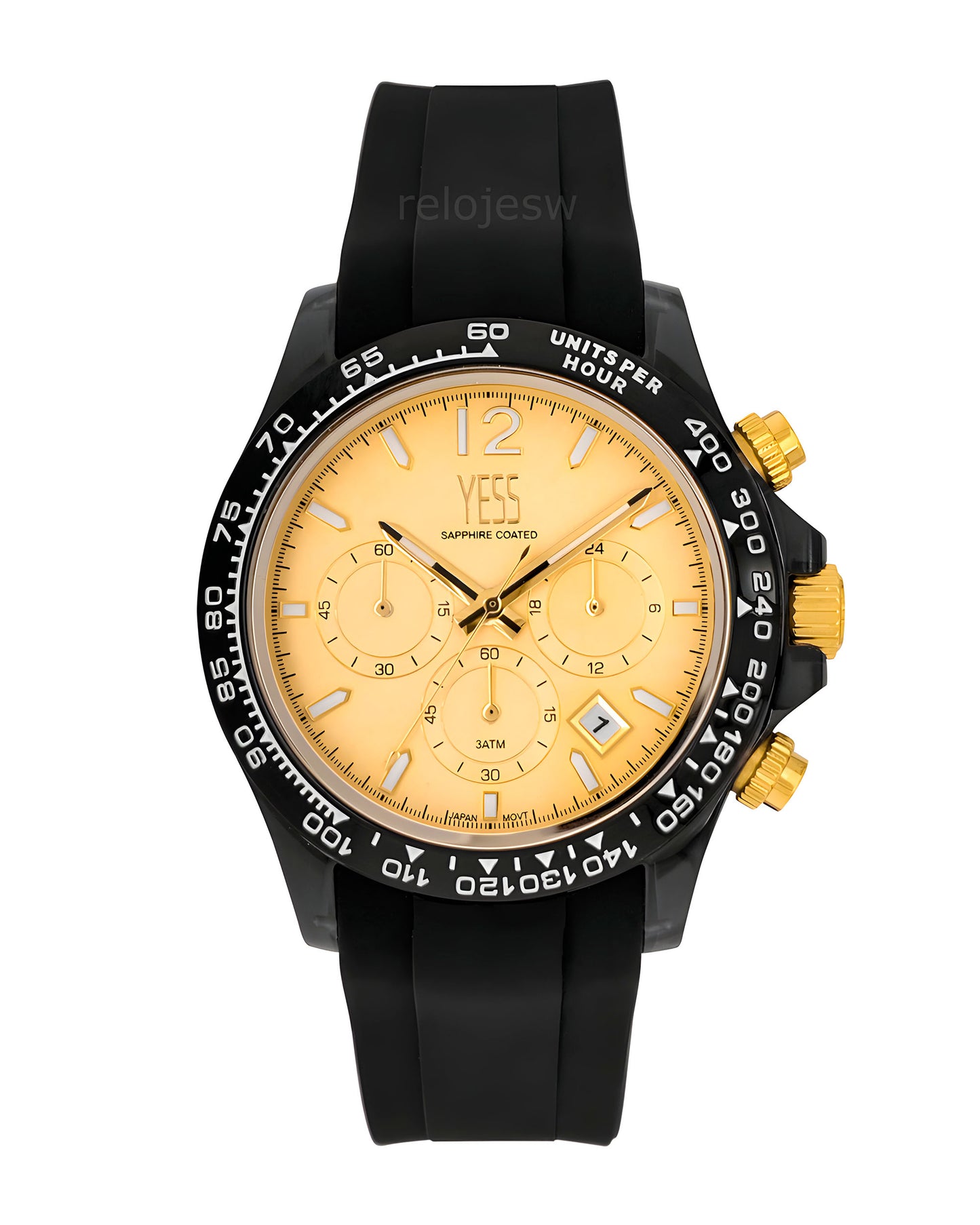 Reloj Yess Hombre Negro SMT-241007-3