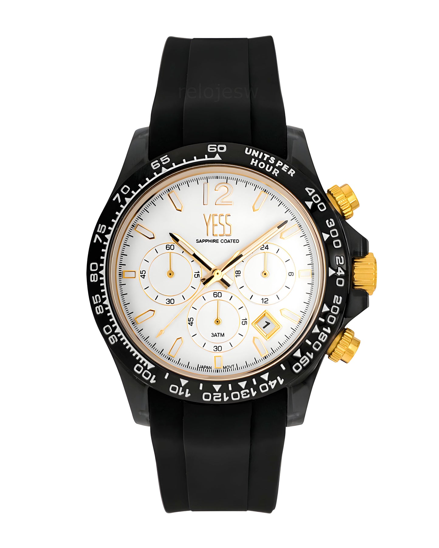 Reloj Yess Hombre Negro SMT-241007-4