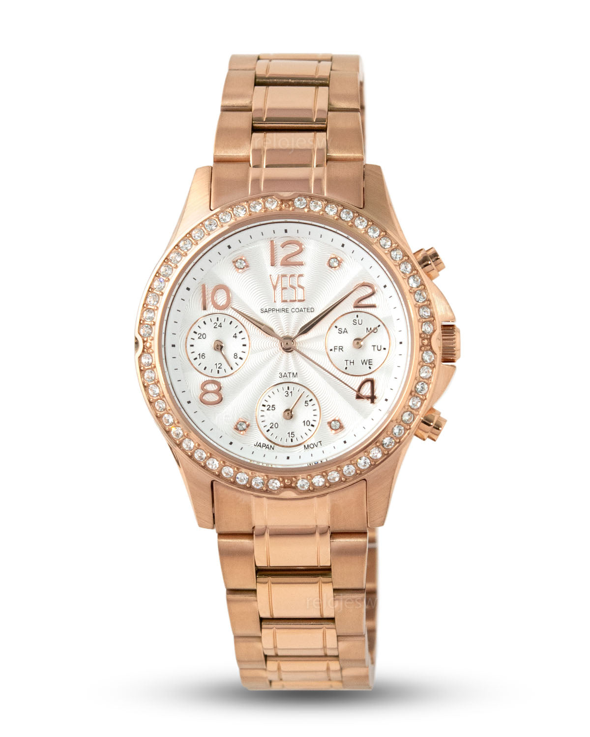 Reloj Yess Mujer Oro Rosa SMT-241008-5