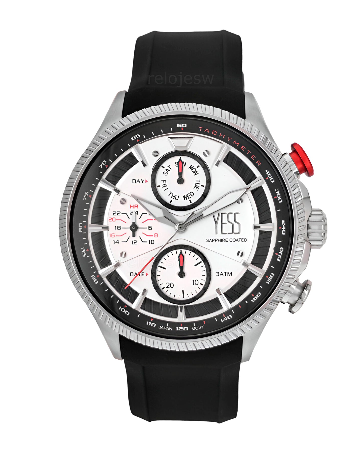 Reloj Yess Hombre Negro SMT-241012-5