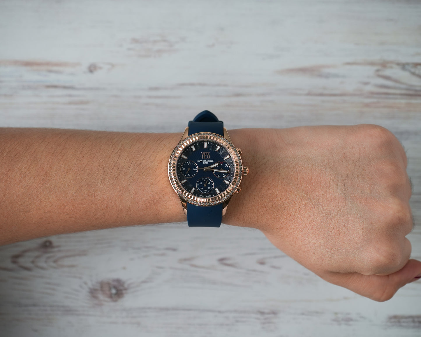 Reloj Yess Mujer Azul SMT-250506-5